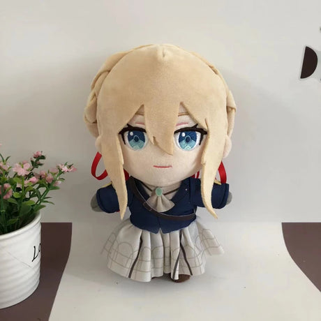 This plushie beautifully captures the essence of Violet, making it a must-have. If you are looking for more Violet Merch, We have it all! | Check out all our Anime Merch now!