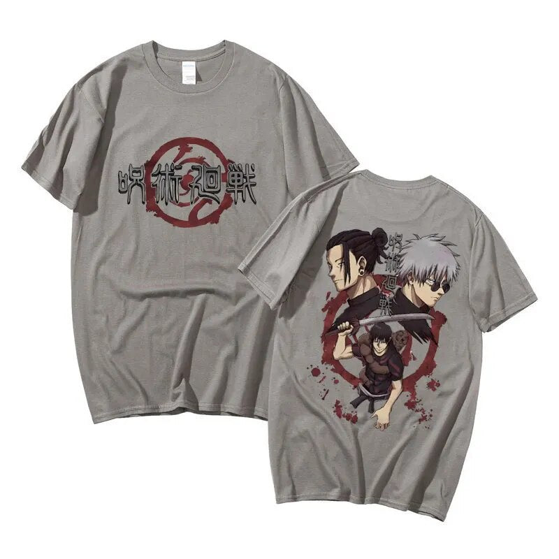 This shirt embodies the spirit of adventure in the world of Jujutsu Kaisen. If you are looking for more Jujutsu Kaisen Merch, We have it all!| Check out all our Anime Merch now! 