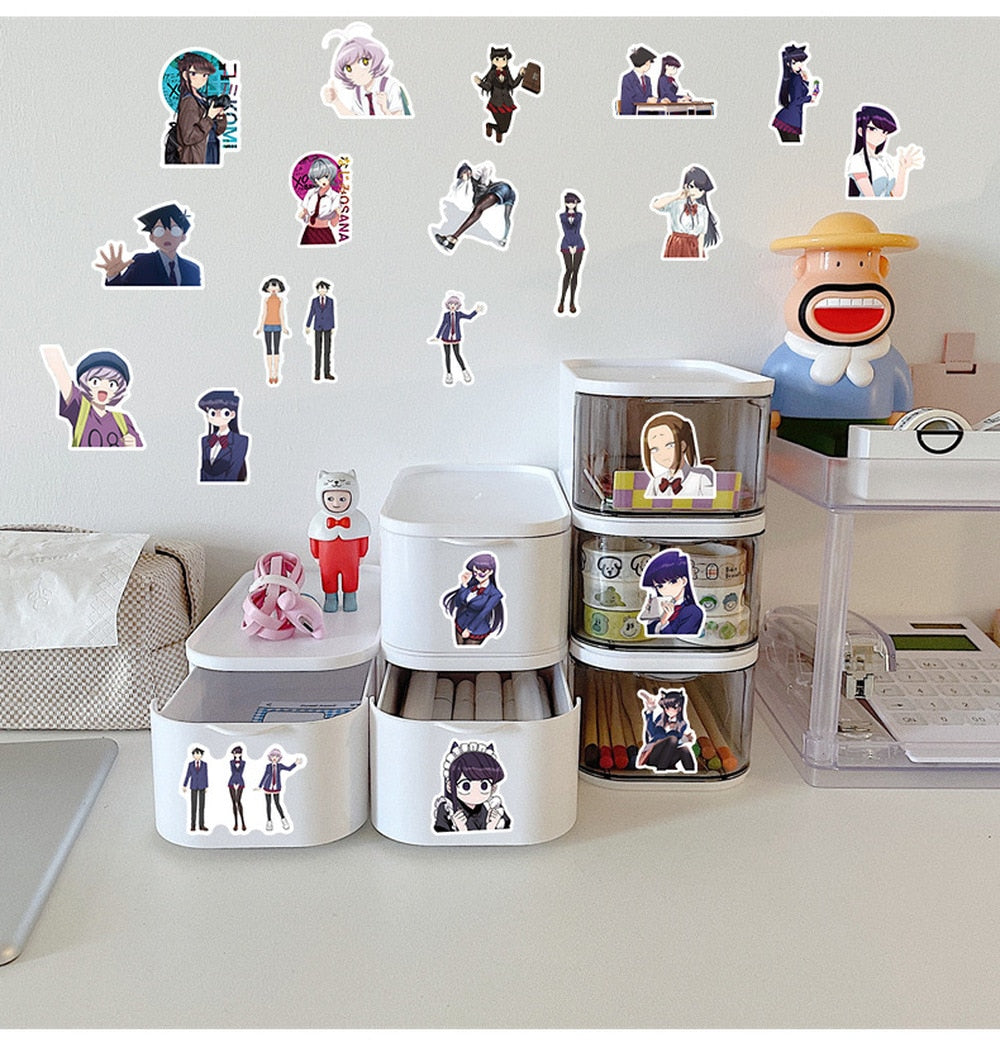 This stickers captures the magic of Komi. If you're looking for more Komi Can't Communicate merch, we have it all! Check out our anime merch now—free shipping!