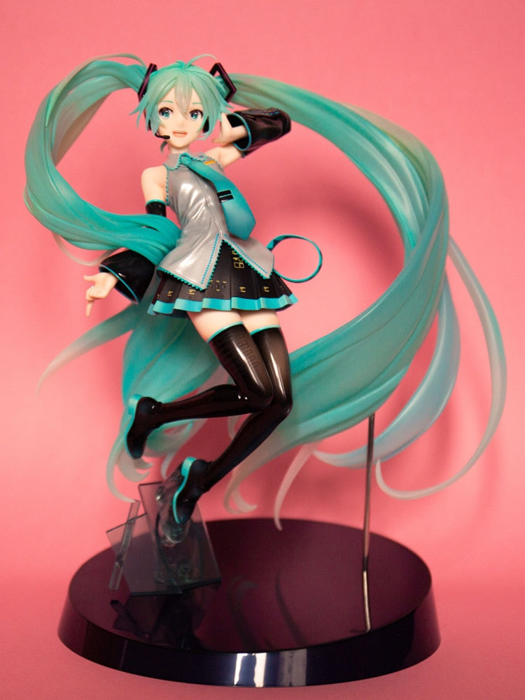This figurine captures the magic of Hatsune Miku. If you're looking for more Hatsune Miku merch, we have it all! Check out our anime merch now—free shipping!
