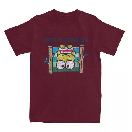 Perfect gift fro everyone is our Sanrio Keroppi "Happy Camper" Tee | Here at Everythinganimee we have the worlds best anime merch | Free Global Shipping