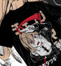 Here at Everythinganimee we have the best anime shirts in the world. Unleash the chaotic energy of Power from Chainsaw Man with this bold and dynamic shirt.