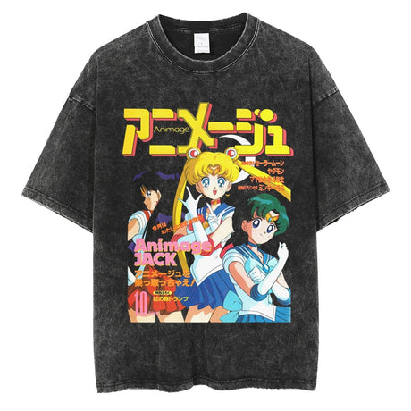 This shirt captures the magic of Sailor Moon. If you're looking for more Sailor Moon merch, we have it all! Check out our anime merch now—free shipping!