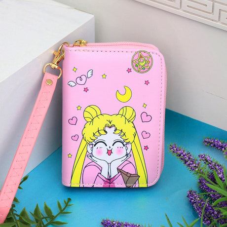 This wallet captures the magic of Usagi Tsukino. If you're looking for more Sailor Moon merch, we have it all! Check out our anime merch now—free shipping!