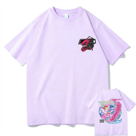 This shirt embodies the spirit of adventure in the world of Chainsaw Man. If you are looking for more Chainsaw Man, We have it all!| Check out all our Anime Merch now!