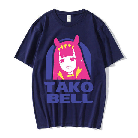 This tee captures the magic of Ninomae Ina’nis. If you're looking for more Hololive merch, we have it all! Check out our anime merch now—free shipping!