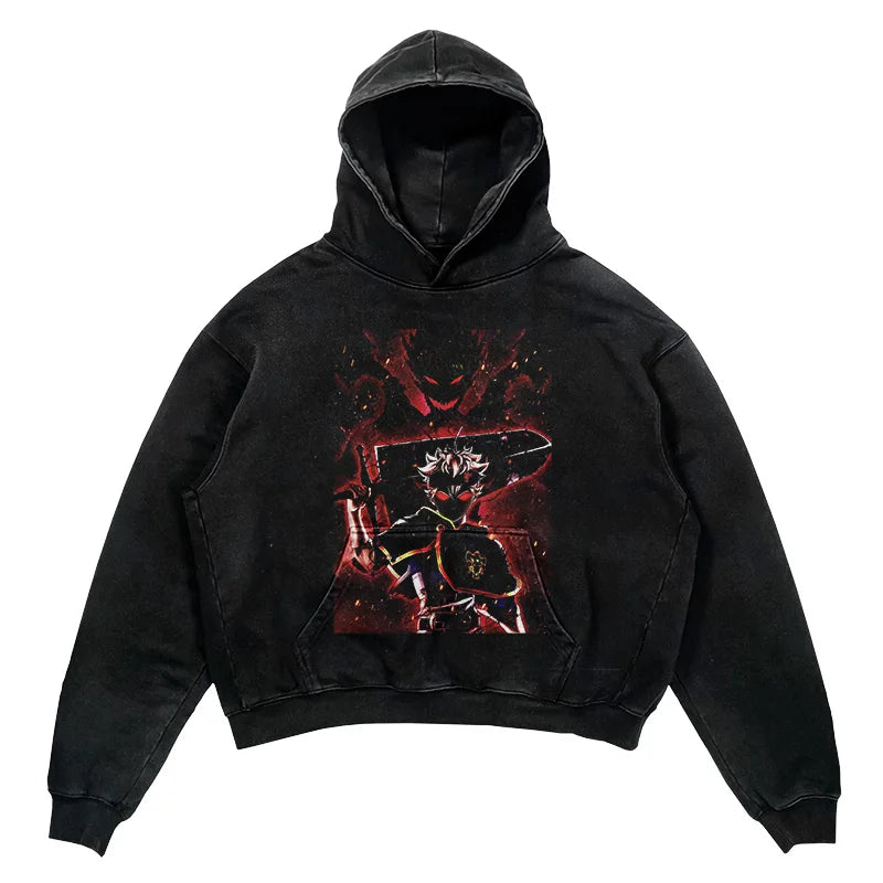 This hoodie is your next essential armor in the battle against mundane attire. If you are looking for more  Black Clover Merch, We have it all! | Check out all our Anime Merch now! 