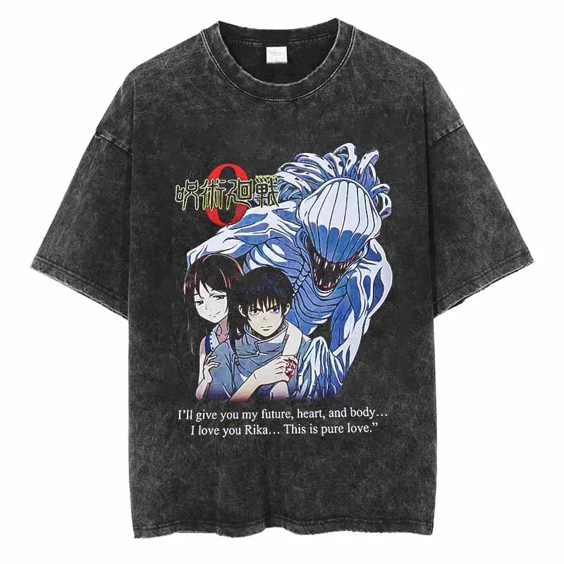 This tee captures the magic of Jujutsu Kaisen. If you're looking for more Jujutsu Kaisen merch, we have it all! Check out our anime merch now—free shipping!