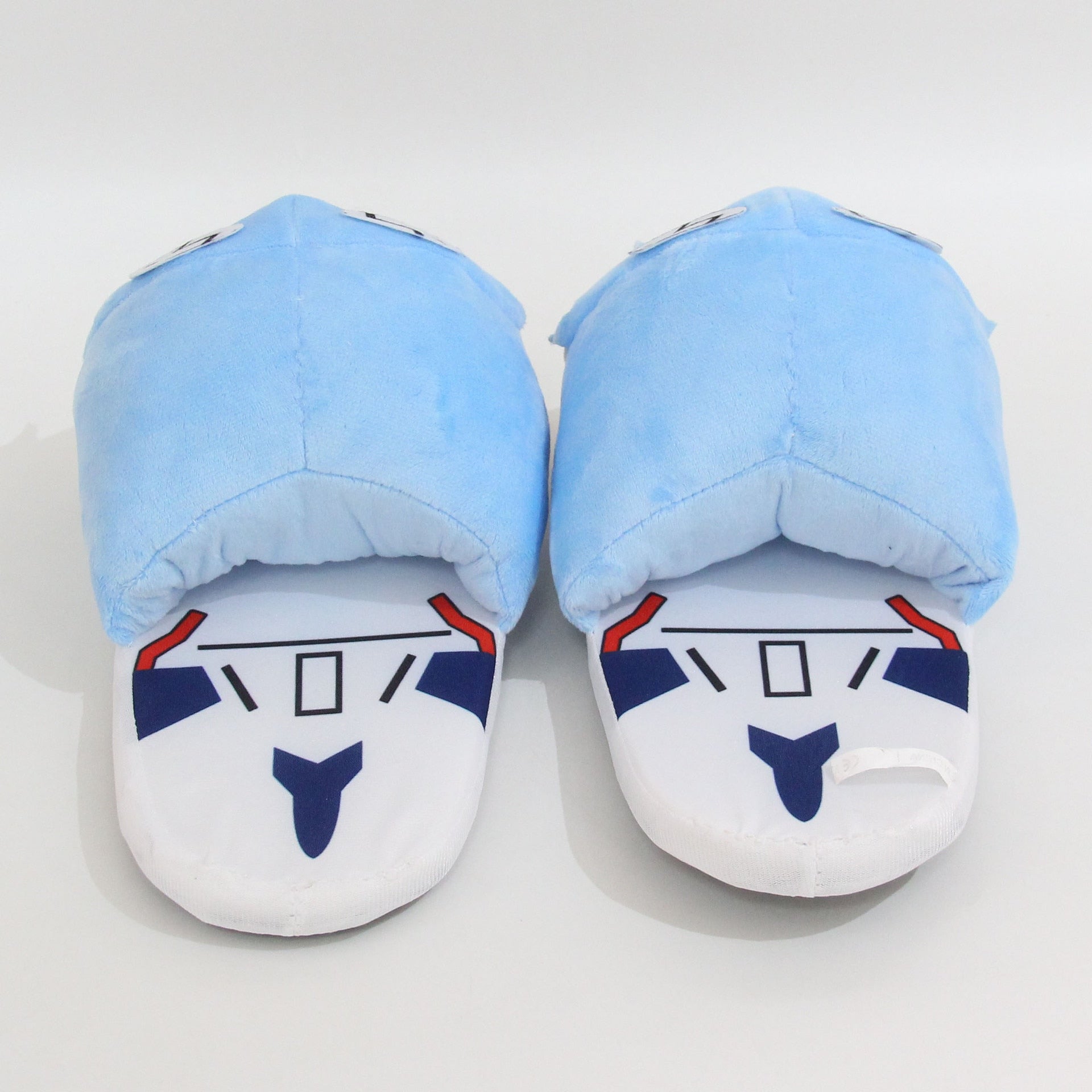 Wear the cutest slippers ever, Our Rei Ayanami Slippers are to die for! |  If you are looking for more Neon Genesis Evangelion Merch, We have it all! | Check out all our Anime Merch now!