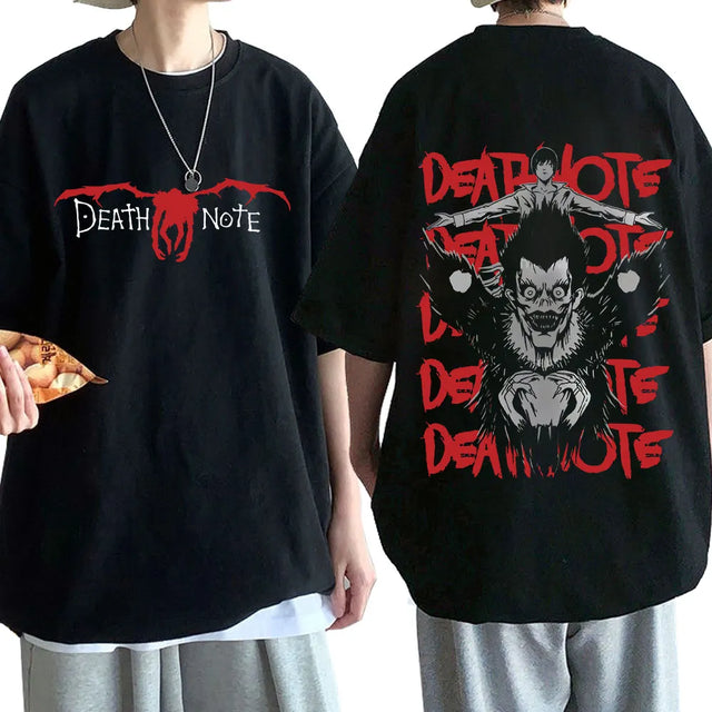 Step into the world of intellect and intrigue with our Death Note Ryuk T-Shirt. If you are looking for more Demon Slayer Merch, We have it all!| Check out all our Anime Merch now!