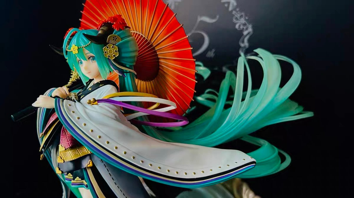 This figurine captures the magic of Hatsune Miku. If you're looking for more Hatsune Miku merch, we have it all! Check out our anime merch now—free shipping!