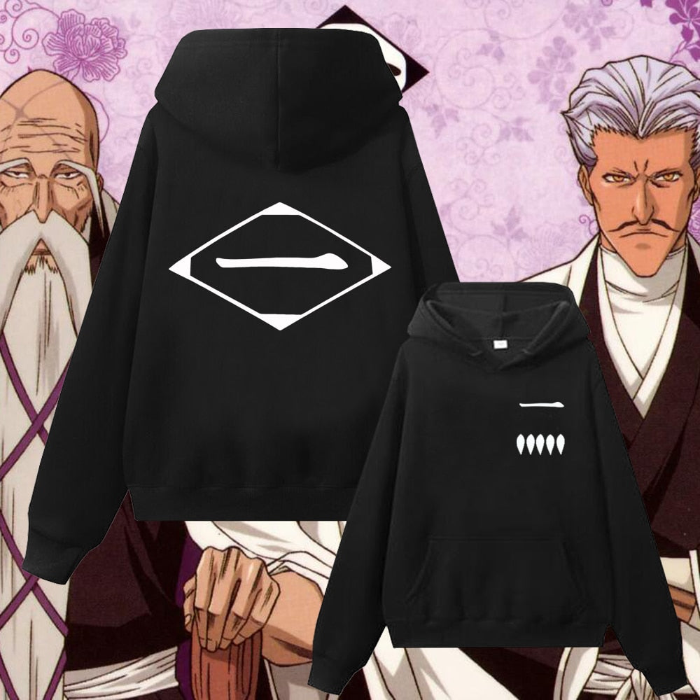 Bleach Captains' Legacy" - Gotei 13 Commemorative Hoodie