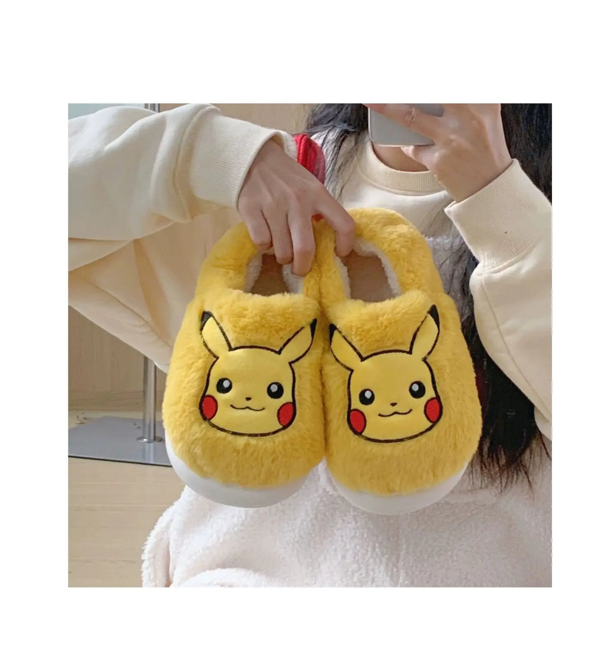 This slippers captures the magic of Pokemon. If you're looking for more Pokemon merch, we have it all! Check out our anime merch now—free shipping!