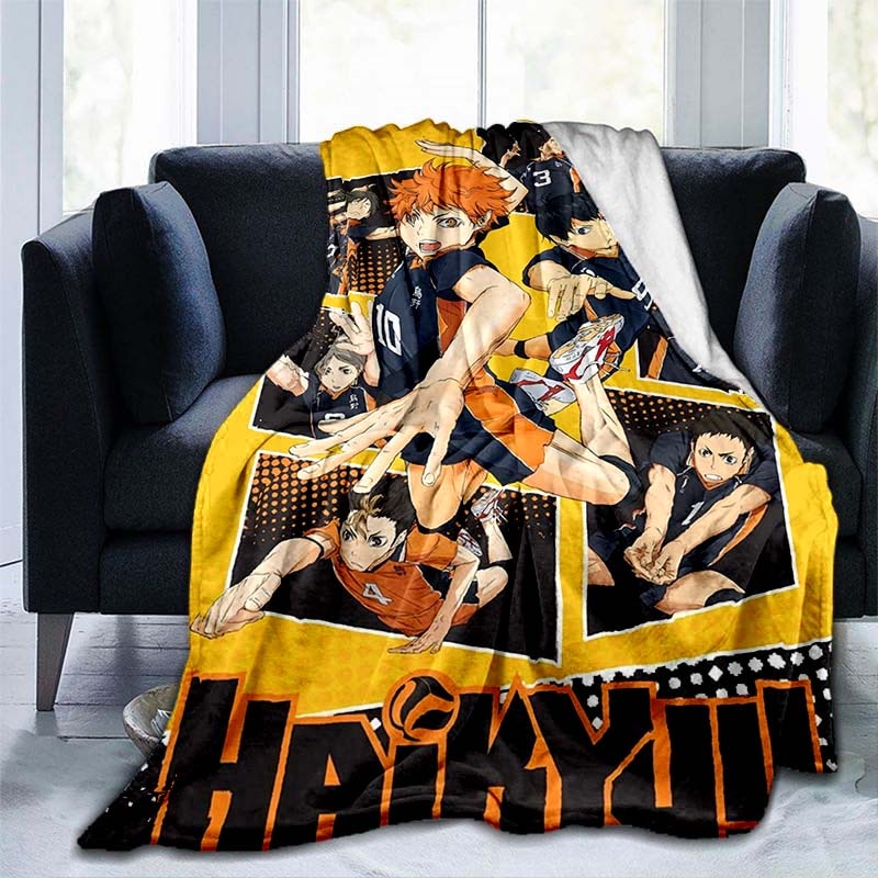 Haikyuu Coral Fleece Plush Blankets