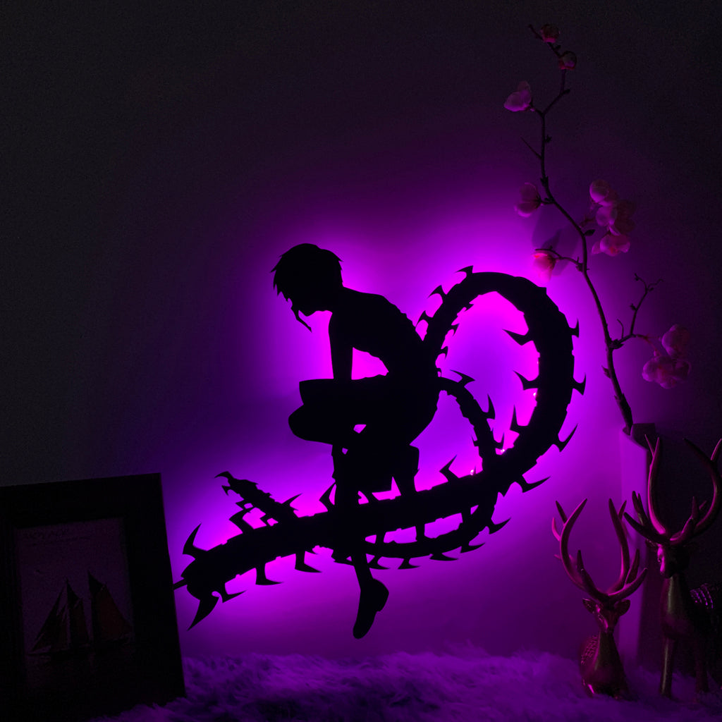 Shadowed Souls: Tokyo Ghoul Silhouette Lamp
