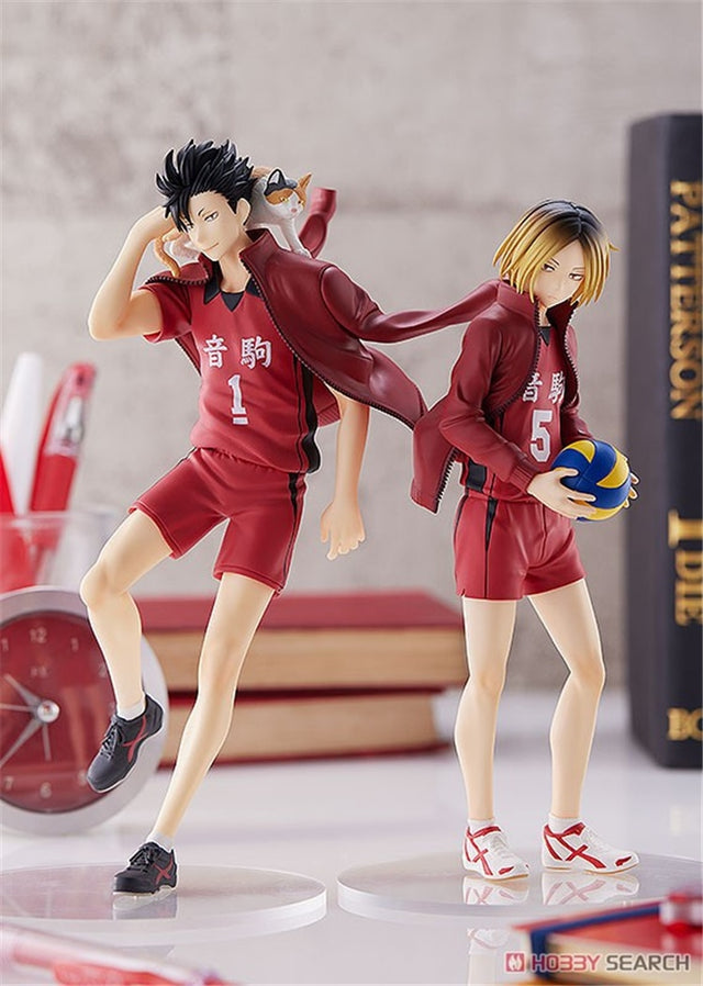 Pre Sale Haikyuu!! Anime Action Figure Kozumekenma Kuroo Tetsurou Figur 17Cm Original Hand Made Pvc Model Peripherals Toys, everythinganimee