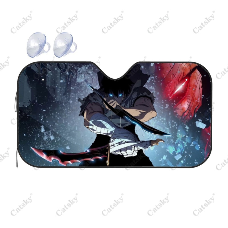 Solo Leveling Car Windshield Cover