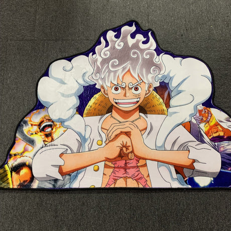 One Piece Luffy Area Rugs