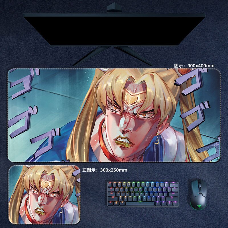 This mousepad captures the magic of JoJo's Bizarre Adventure. Want more merch? We’ve got it all—check out our anime store now with free shipping!
