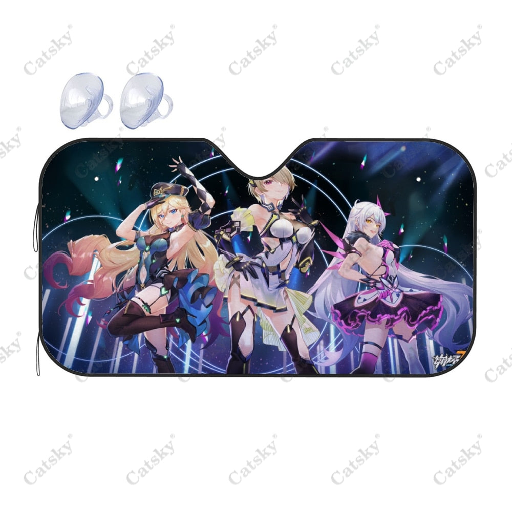 Honkai Star Car Sun Visor