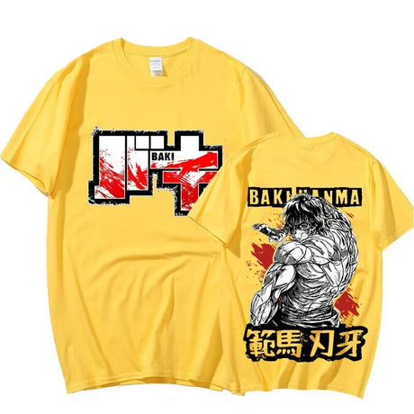You can proudly display your love for this legendary with our exclusive Baki T-Shirt! If you are looking for more Baki  Merch, We have it all!| Check out all our Anime Merch now!