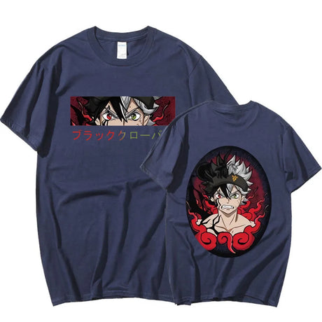 Dive into the mystical realm of grimoires with our Black Clover Asta T-Shirt. If you are looking for more Black Clover Merch, We have it all!| Check out all our Anime Merch now!