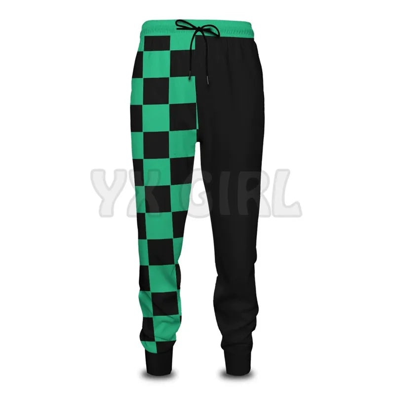 DemonStride - Sports Pants: Unleash the Slayer Within!