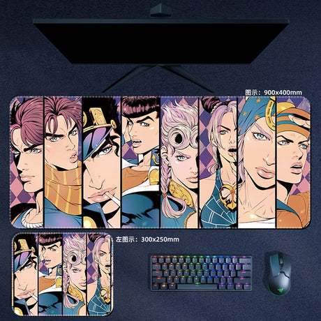 This mousepad captures the magic of JoJo's Bizarre Adventure. Want more merch? We’ve got it all—check out our anime store now with free shipping!