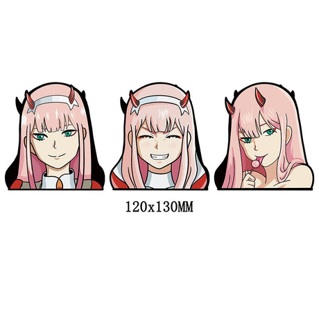 Eternal Love: Zero Two DARLING In The FRANXX 3D Motion Stickers