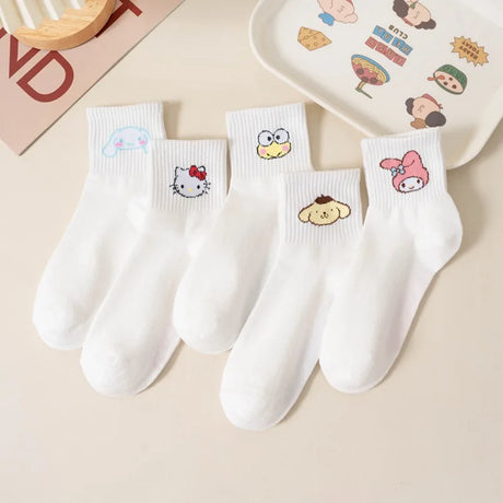 have you seen our newest socks? the Sanrio Sweet Steps - 5 Pack High-Quality Socks | Here at Everythinganimee we have the worlds best anime merch | Free Global Shipping