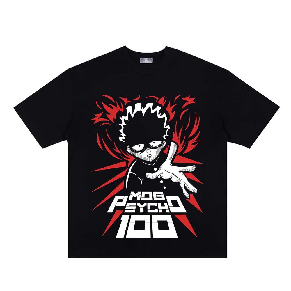 Mob Psycho 100 washed style shirts