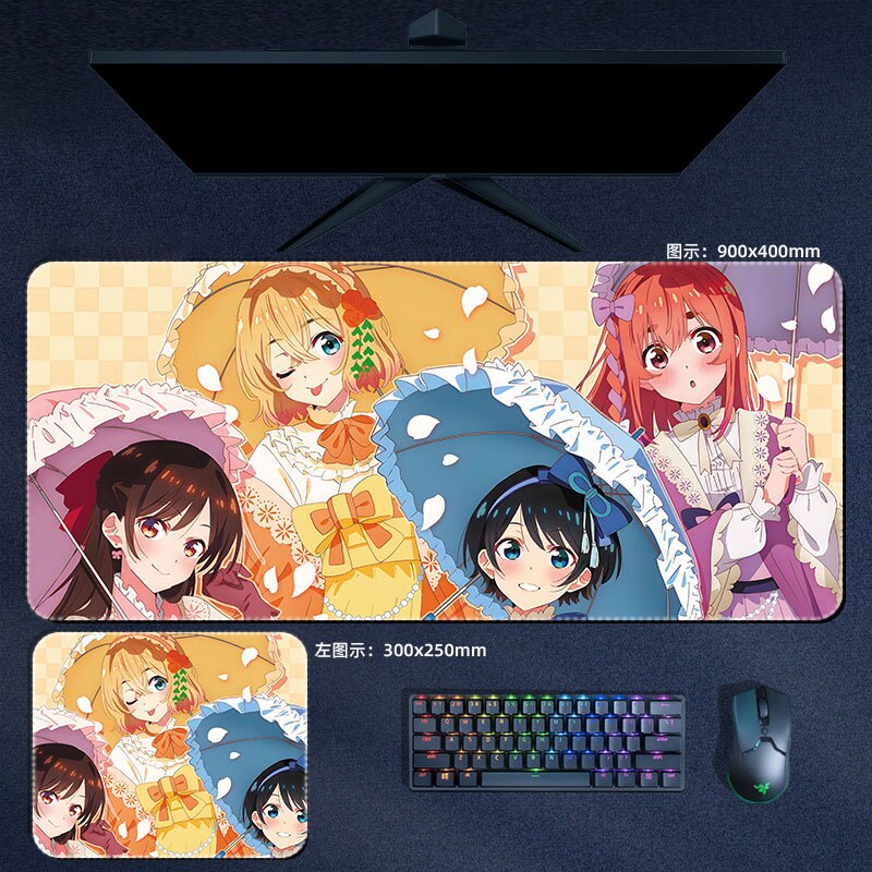 Rent A Girlfriend Mouse Pads