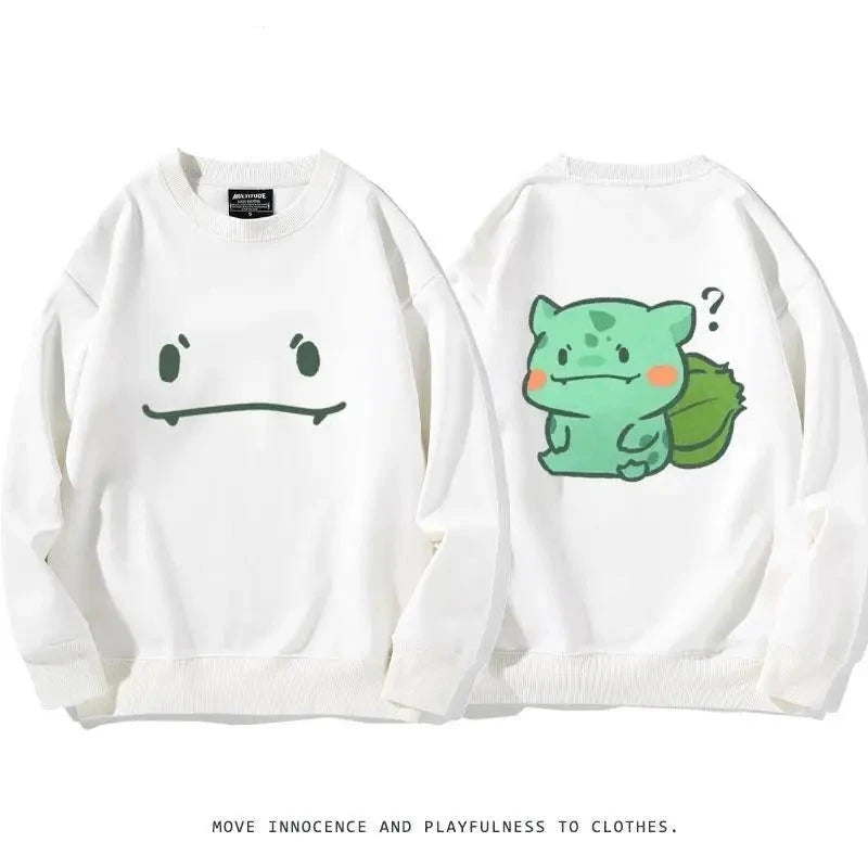Upgrade your wardrobe with our new Poke-Chic Crew Neck Sweatshirt Collection | Here at Everythinganimee we have the worlds best anime merch | Free Global Shipping