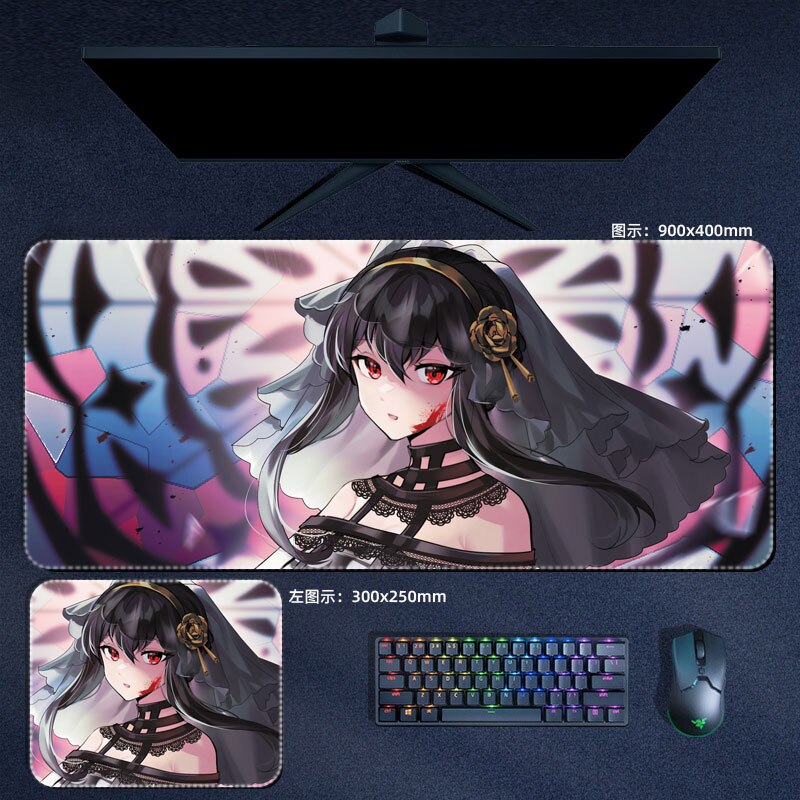 Kawaii Spy X Family Mouse Pads