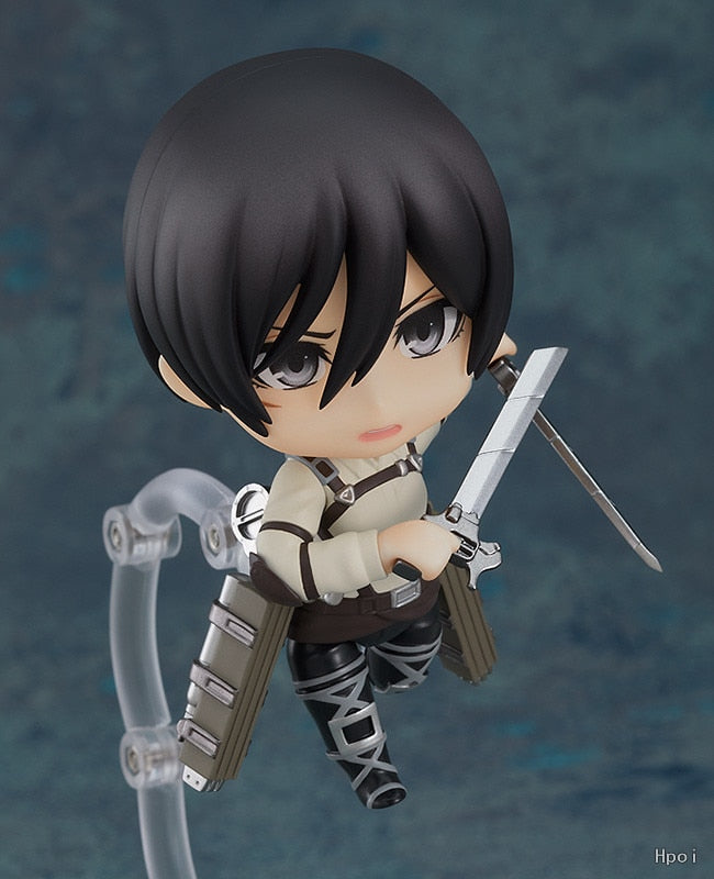 This figurine captures the magic of Mikasa. If you're looking for more Attack On Titan merch, we have it all! Check out our anime merch now—free shipping!