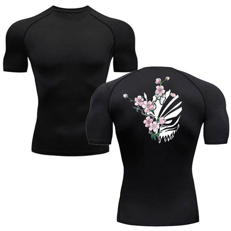 Soul Reaper Sprint: Bleach Athletic Compression Tee