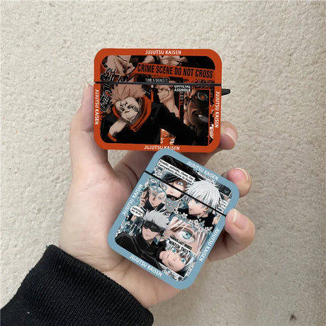 Transform your Airpods with our Jujutsu Kaisen Characters Airpods Case | If you are looking for Jujutsu Kaisen Merch, We have it all! | Check out all our Anime Merch now!