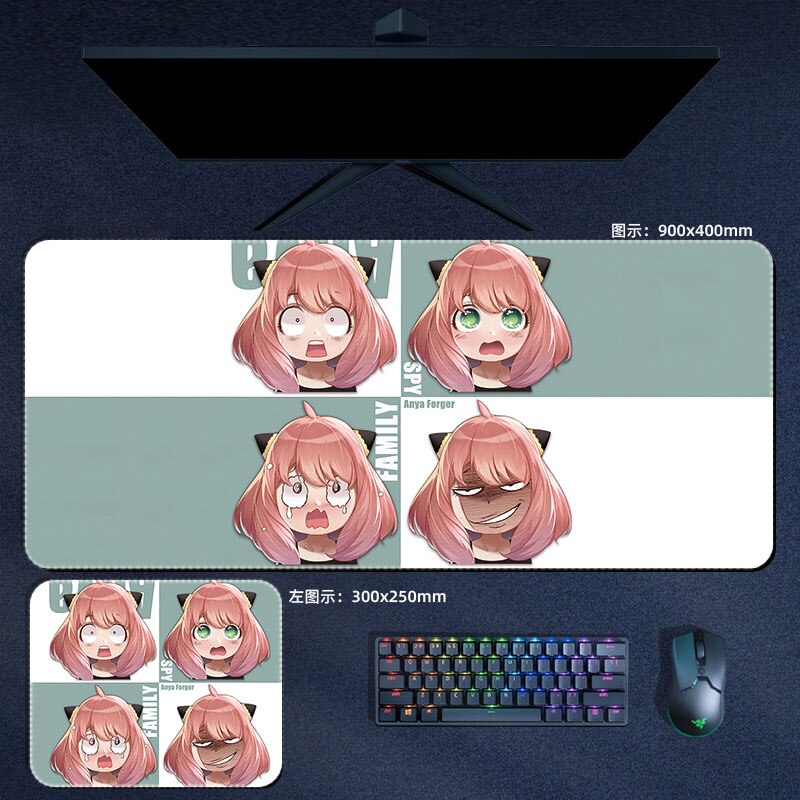 Kawaii Spy X Family Mouse Pads
