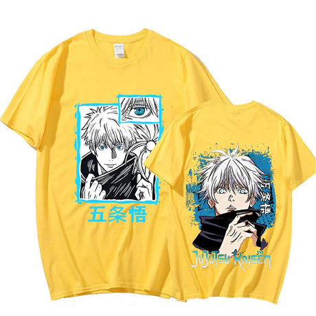 This shirt embodies the spirit of adventure in the world of Jujutsu Kaisen. If you are looking for more Jujutsu Kaisen Merch, We have it all!| Check out all our Anime Merch now!