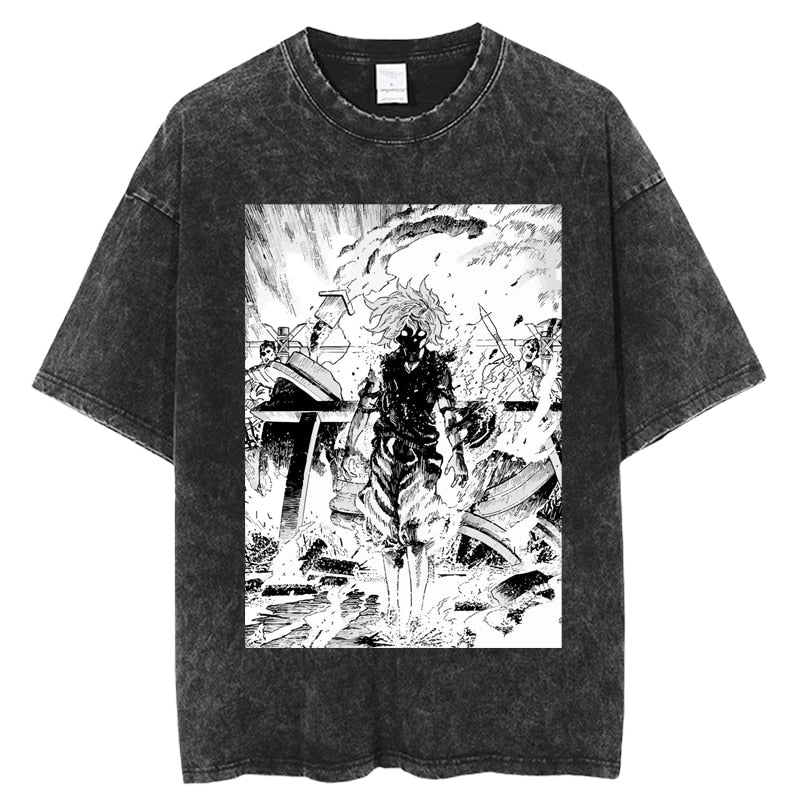 This shirt captures the magic of Hells Paradise. If you're looking for more Hells Paradise merch, we have it all! Check out our anime merch now—free shipping!