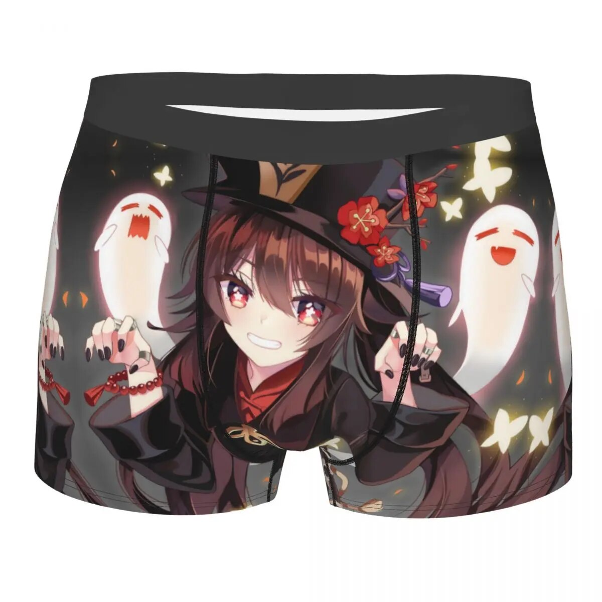 These boxer shorts feature a variety of beloved Genshin Impact characters. If you are looking for more Genshin Impact Merch, We have it all! | Check out all our Anime Merch now!