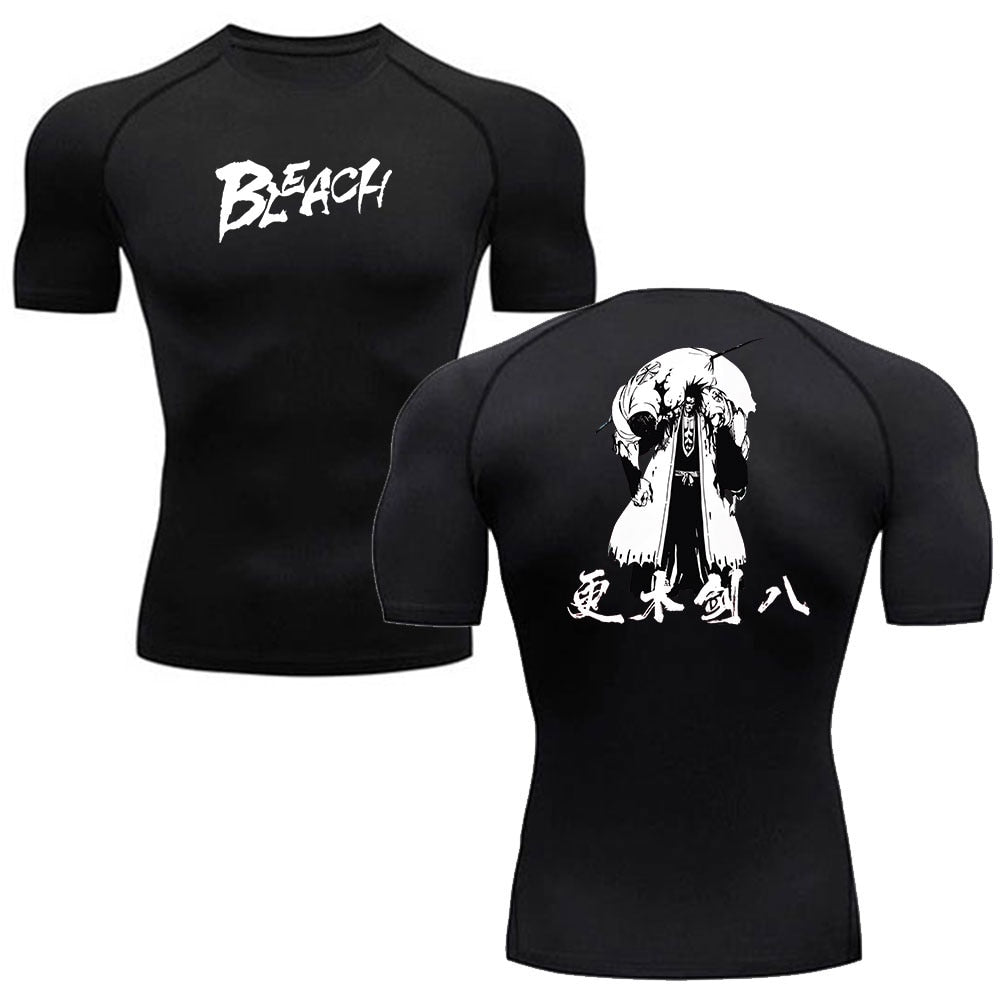 Soul Reaper Sprint: Bleach Athletic Compression Tee