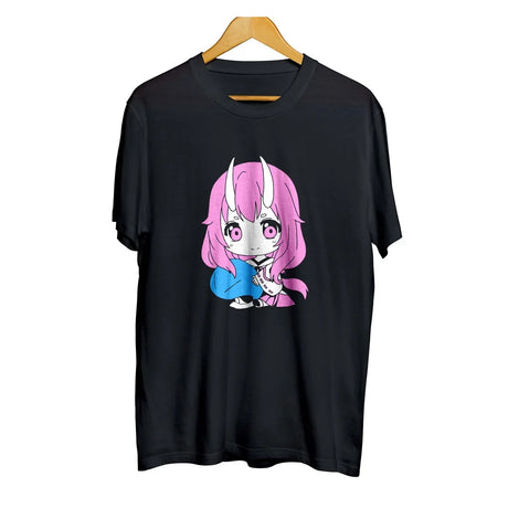 Here at Everythinganimee we have the best anime shirts in the world.
Show your love for Shuna from That Time I Got Reincarnated as a Slime with this adorable chibi design! A must-have for fans of her gentle yet powerful presence, this tee brings out the cutest side of the ogre princess.