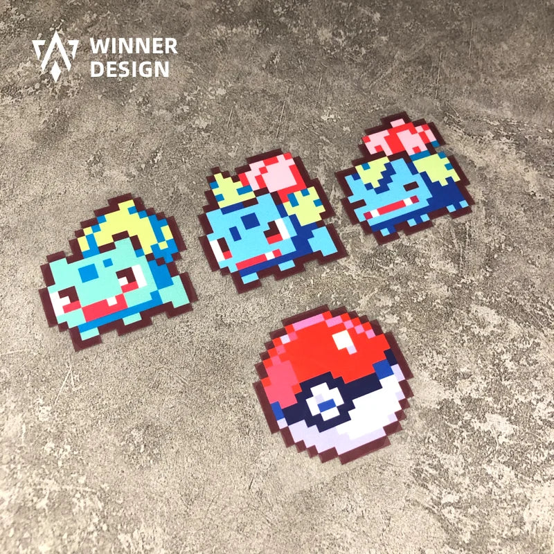 Gotta Catch ’Em All! These stickers are delightful way to express your love Pokemon. If you are looking for more Pokemon Merch, We have it all! | Check out all our Anime Merch now!