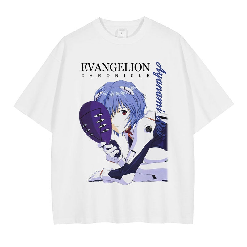 This tees captures the magic of Neon. If you're looking for more Neon Genesis Evangelion merch, we have it all! Check out our anime merch now—free shipping!