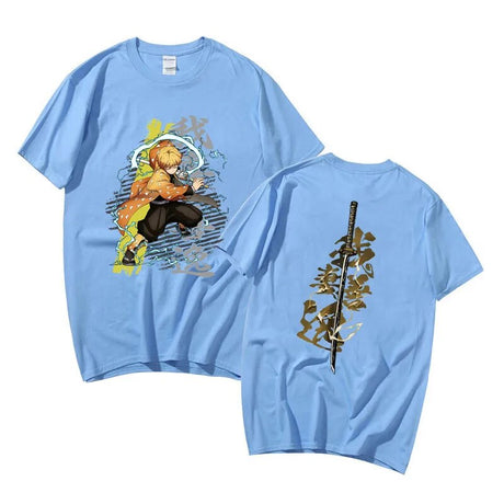 This shirt embodies the spirit of adventure in the world of Demon Slayer. If you are looking for more Demon Slayer Merch, We have it all!| Check out all our Anime Merch now!