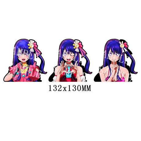 Celestial Dreams: Oshi No Ko Hoshino Ai Motion Stickers