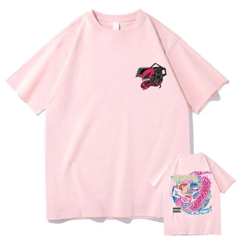 This shirt embodies the spirit of adventure in the world of Chainsaw Man. If you are looking for more Chainsaw Man, We have it all!| Check out all our Anime Merch now!