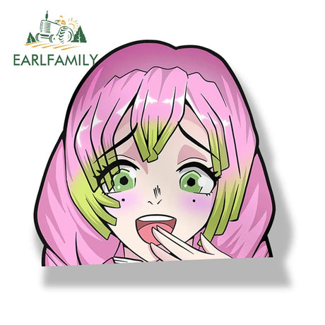 This stickers captures the magic of Mitsuri Kanroji. If you're looking for more Demon Slayer merch, we have it all! Check out our anime merch now—free shipping!