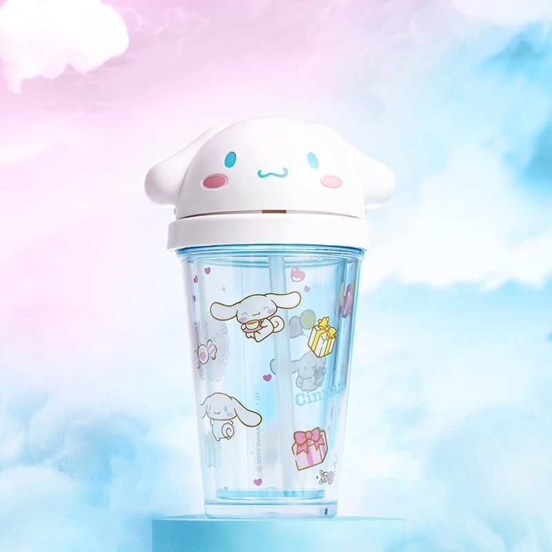 Cinnamoroll straw water cup